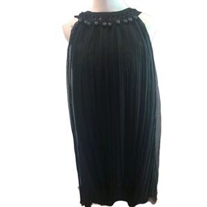 New! Black Catherine Malandrino Sleeveless Dress